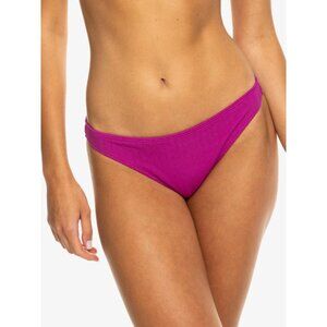 ROXY Women's Aruba Moderate Coverage Bikini Bottom Size XL In Wild Aster